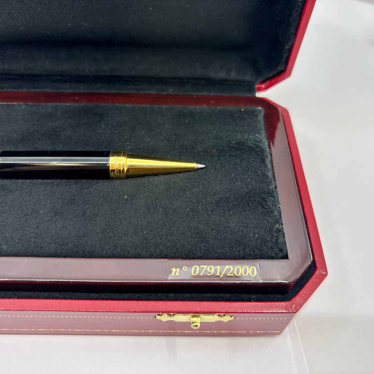 Cartier 2000 Limited Edition Ballpoint Pen with Swiss Made Watch and Perpetual Calendar