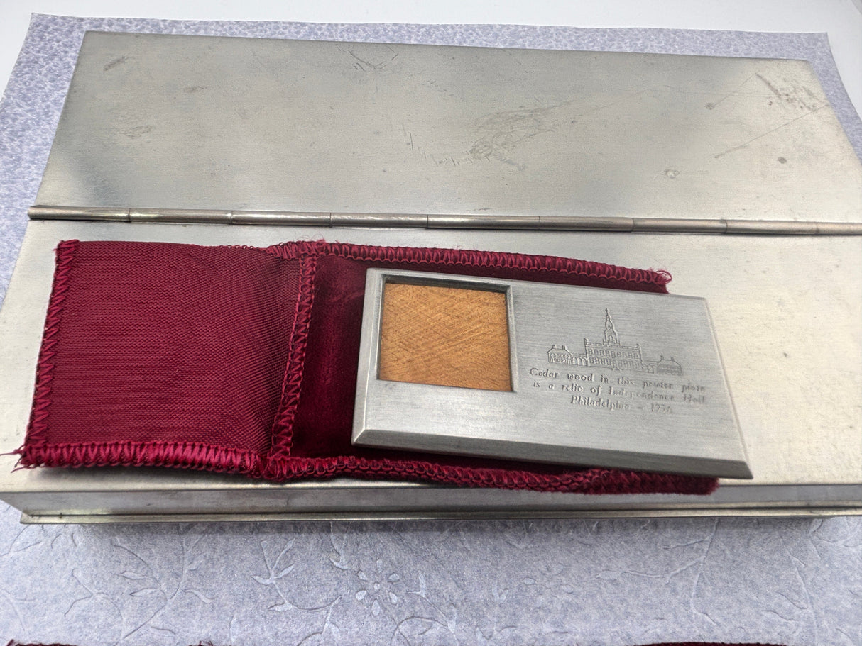 PARKER 75 Americana Pewter Set Bicentenial - Wonderful set in new condition and all complete of accessories