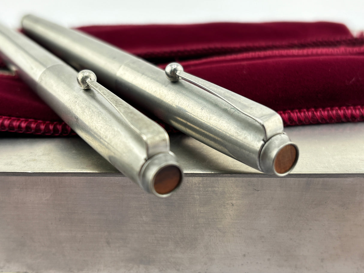 PARKER 75 Americana Pewter Set Bicentenial - Wonderful set in new condition and all complete of accessories