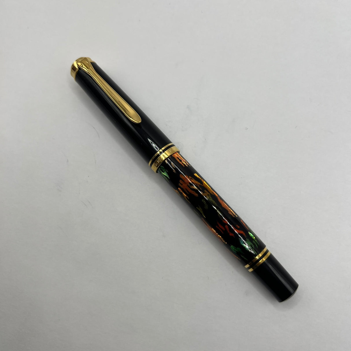 Pelikan M600 Art Collection Glauco Cambon Fountain Pen   - Fine 14kt Gold Nib