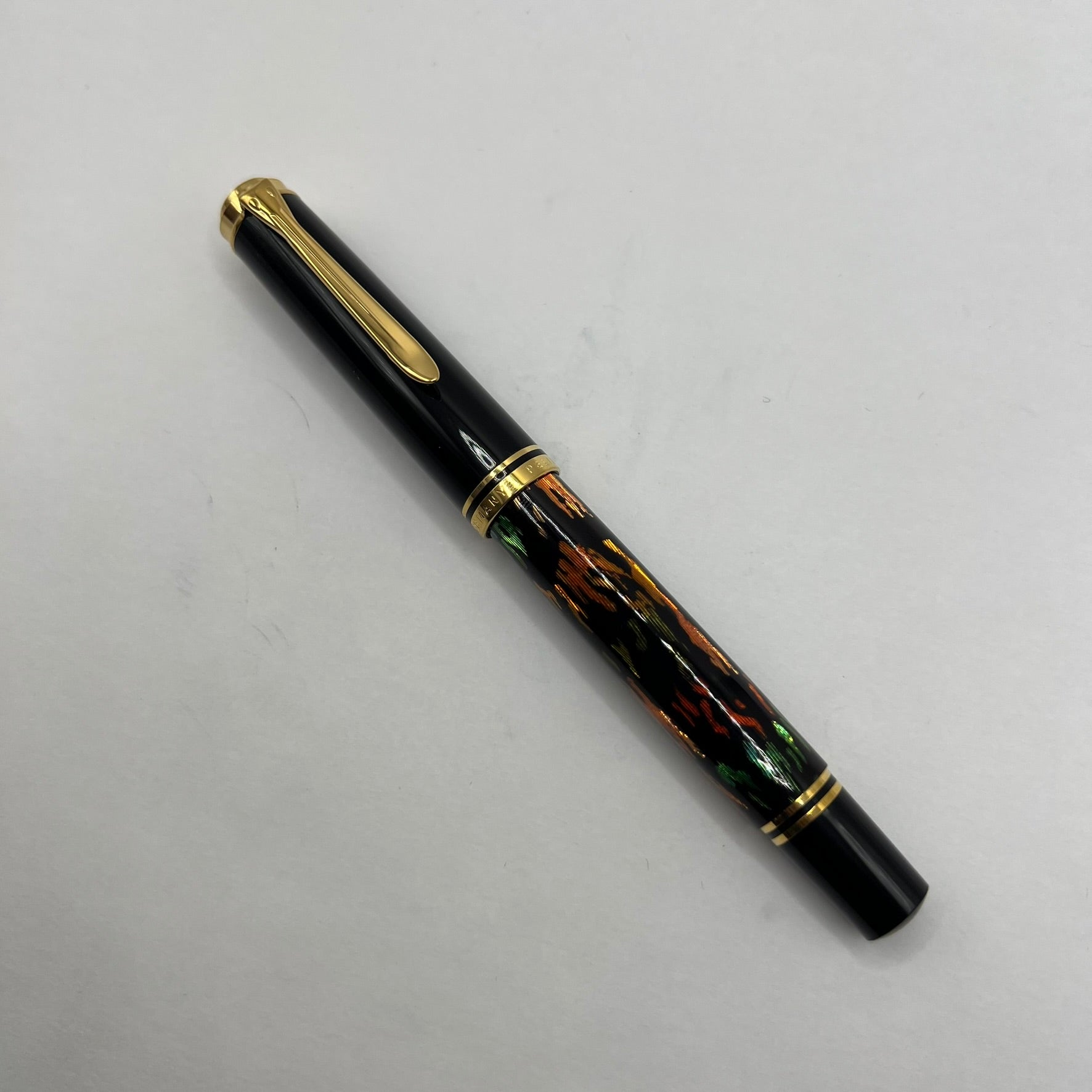 Pelikan M600 Art Collection Glauco Cambon Fountain Pen   - Fine 14kt Gold Nib