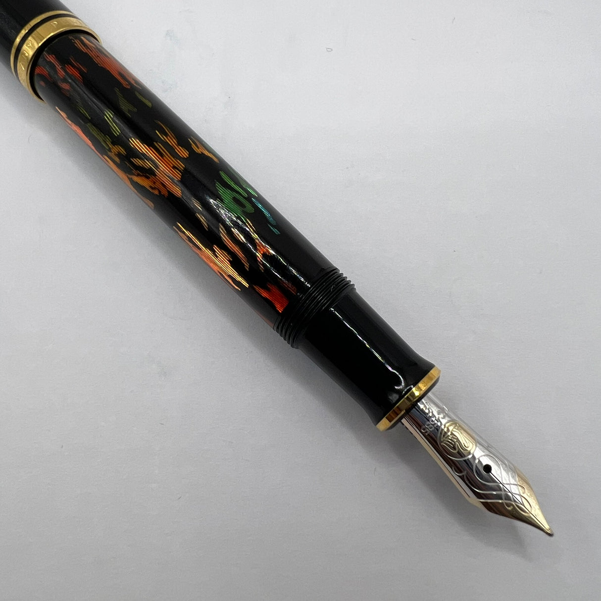 Pelikan M600 Art Collection Glauco Cambon Fountain Pen   - Fine 14kt Gold Nib