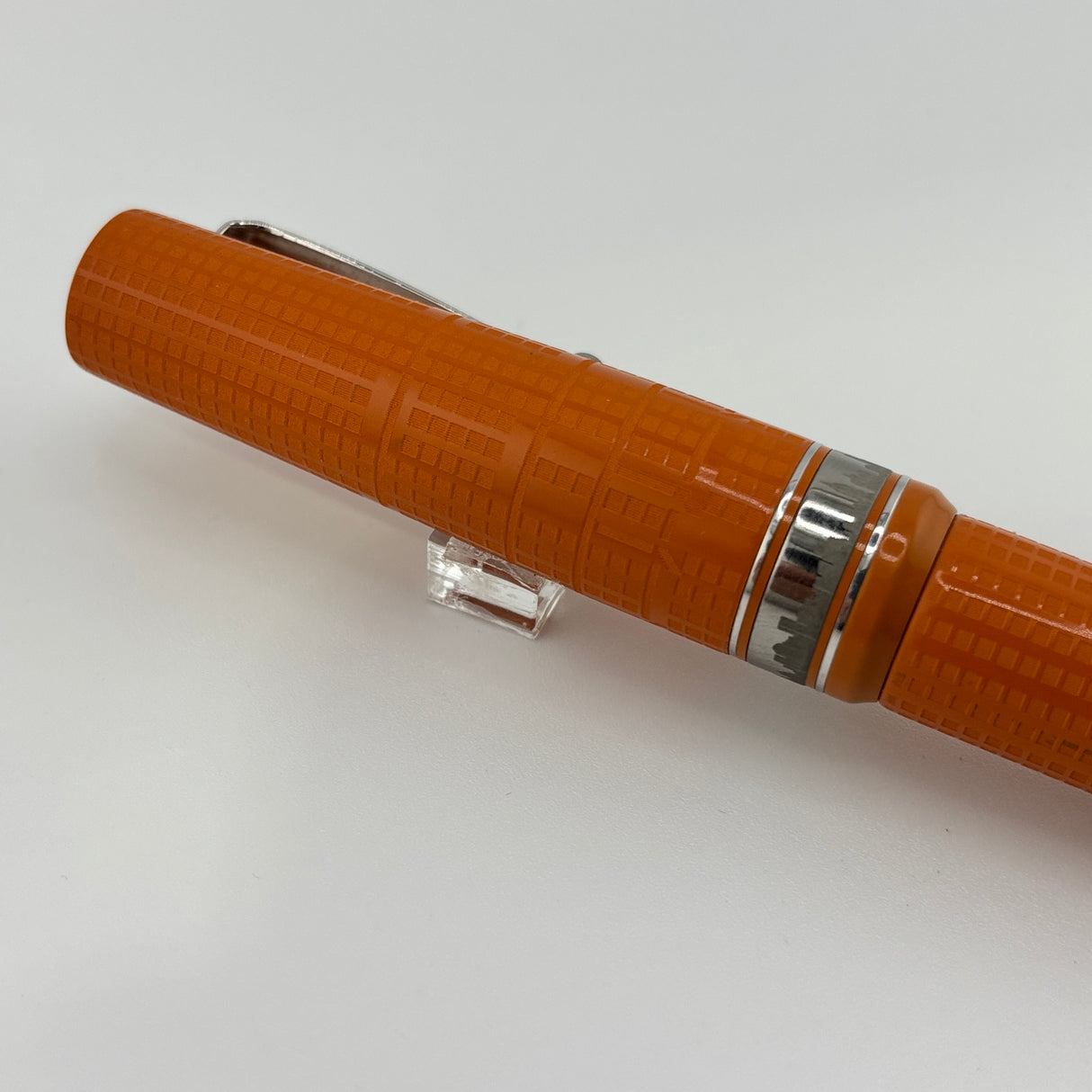 ASC Armando Simoni Club Bologna Extra "I Love New York" Chrysler Building Chased Orange Ebonite