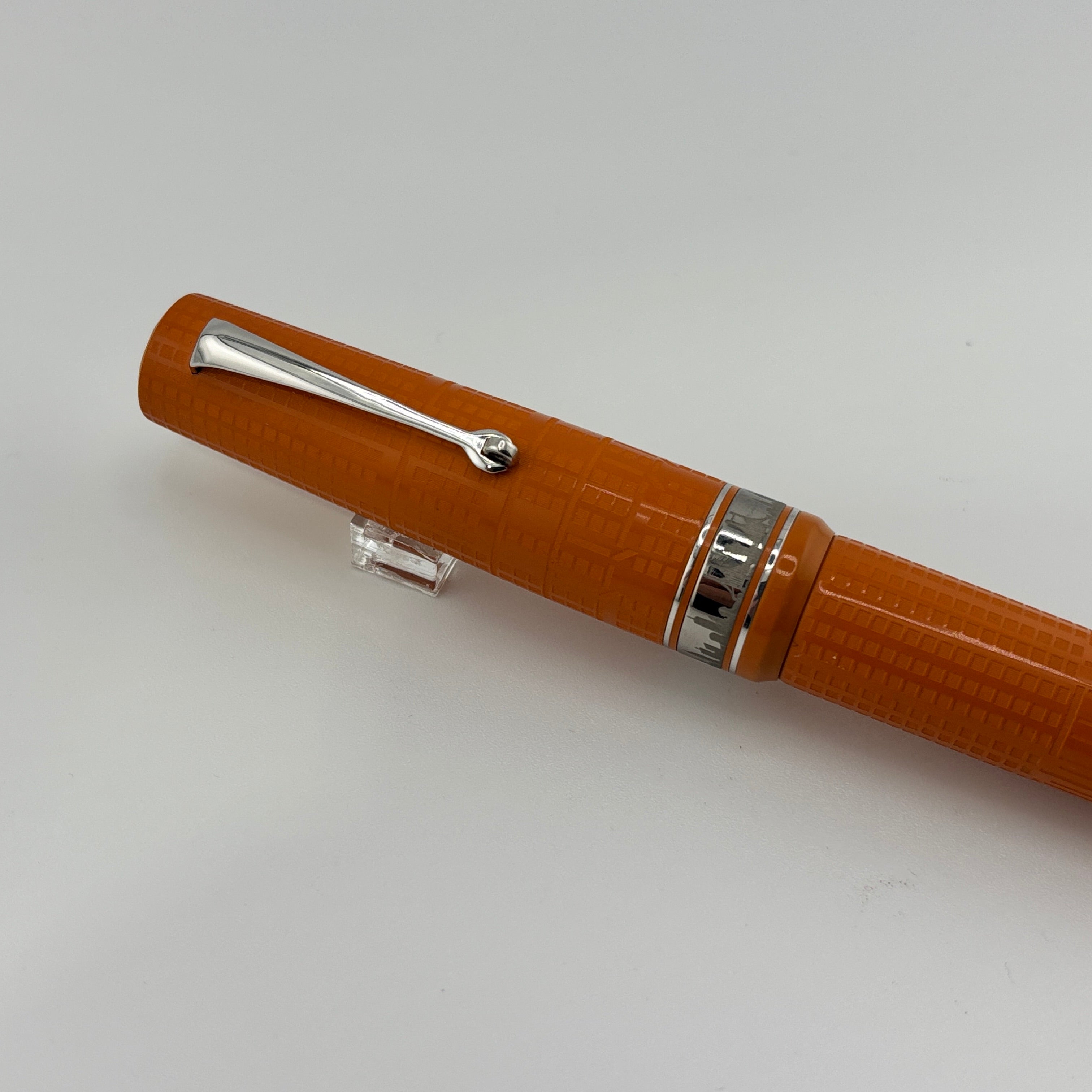 ASC Armando Simoni Club Bologna Extra "I Love New York" Chrysler Building Chased Orange Ebonite