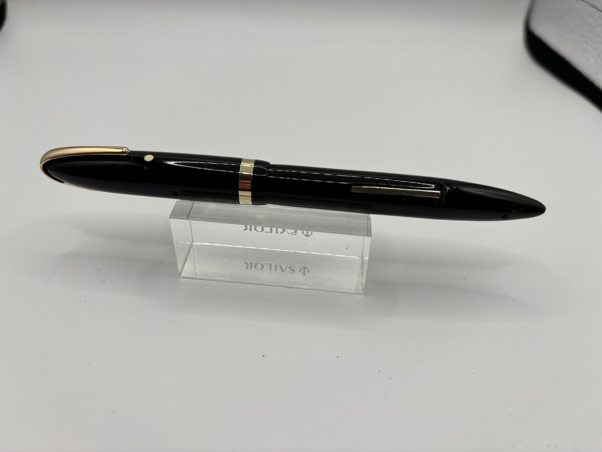 Sheaffer Balance Black Military clip White dot - Fountain Pen
