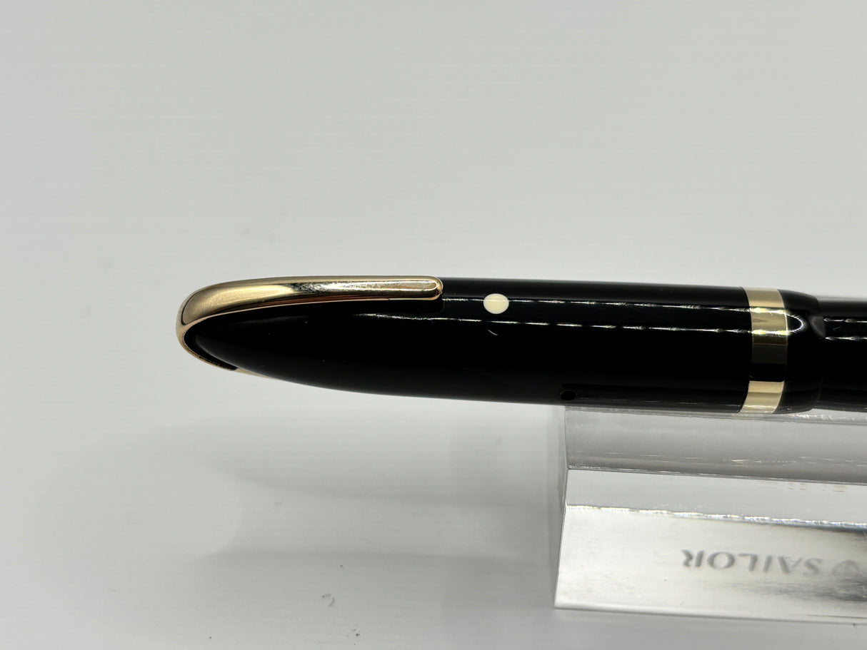 Sheaffer Balance Black Military clip White dot - Fountain Pen