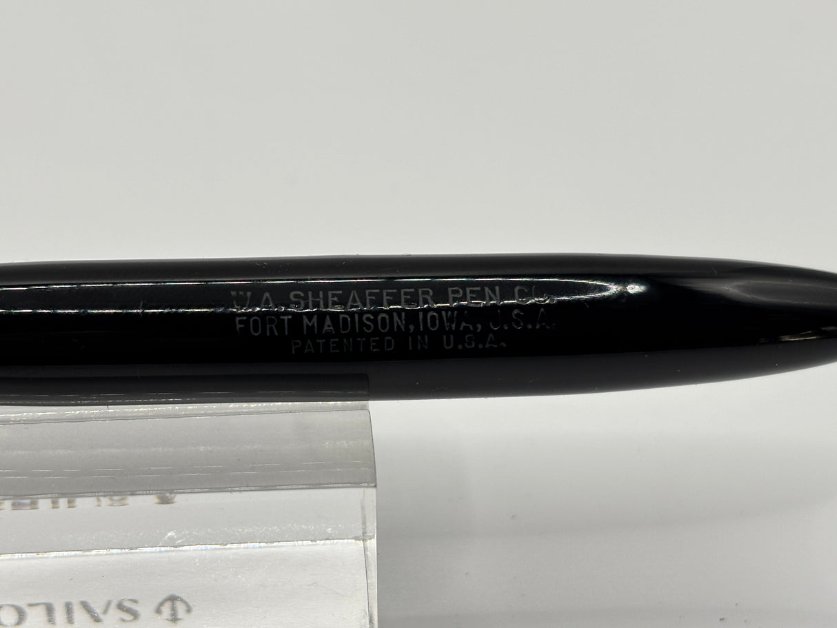Sheaffer Balance Black Military clip White dot - Fountain Pen