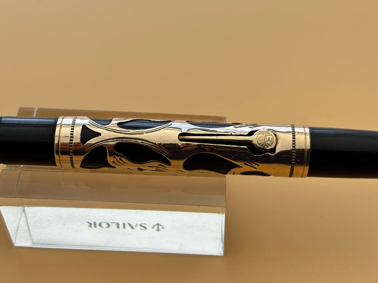 Waterman 0552 Gold filled Overlays Art Nouveau - Fountain Pen