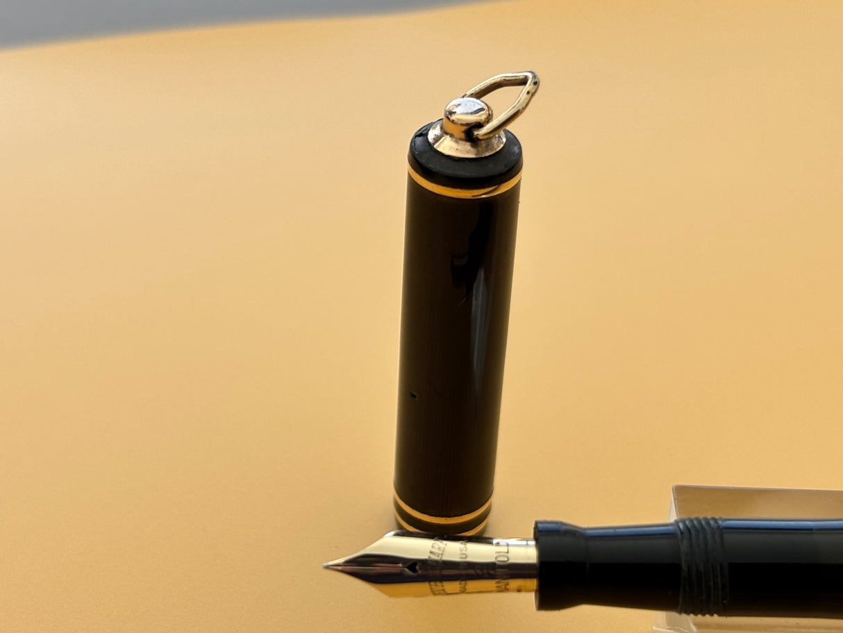 Wahl Eversharp Signature Ring Top Black Hard Rubber - Fountain Pen