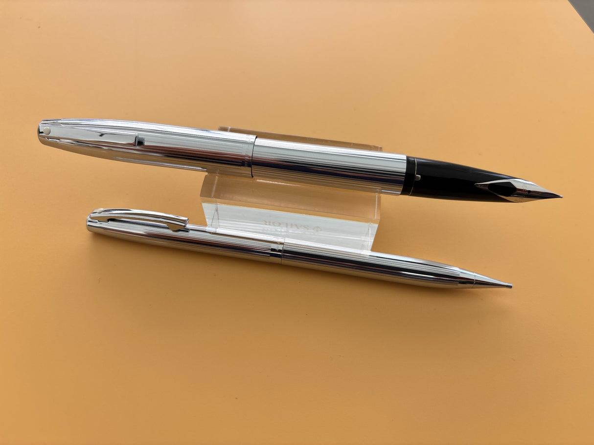 Sheaffer Imperial Triumph Chrome SET New condition and boxed - Fountain Pen