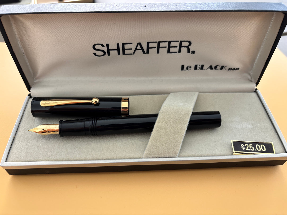 Sheaffer " Le Black Pen " circa 1990 New condition and boxed - Fountain Pen