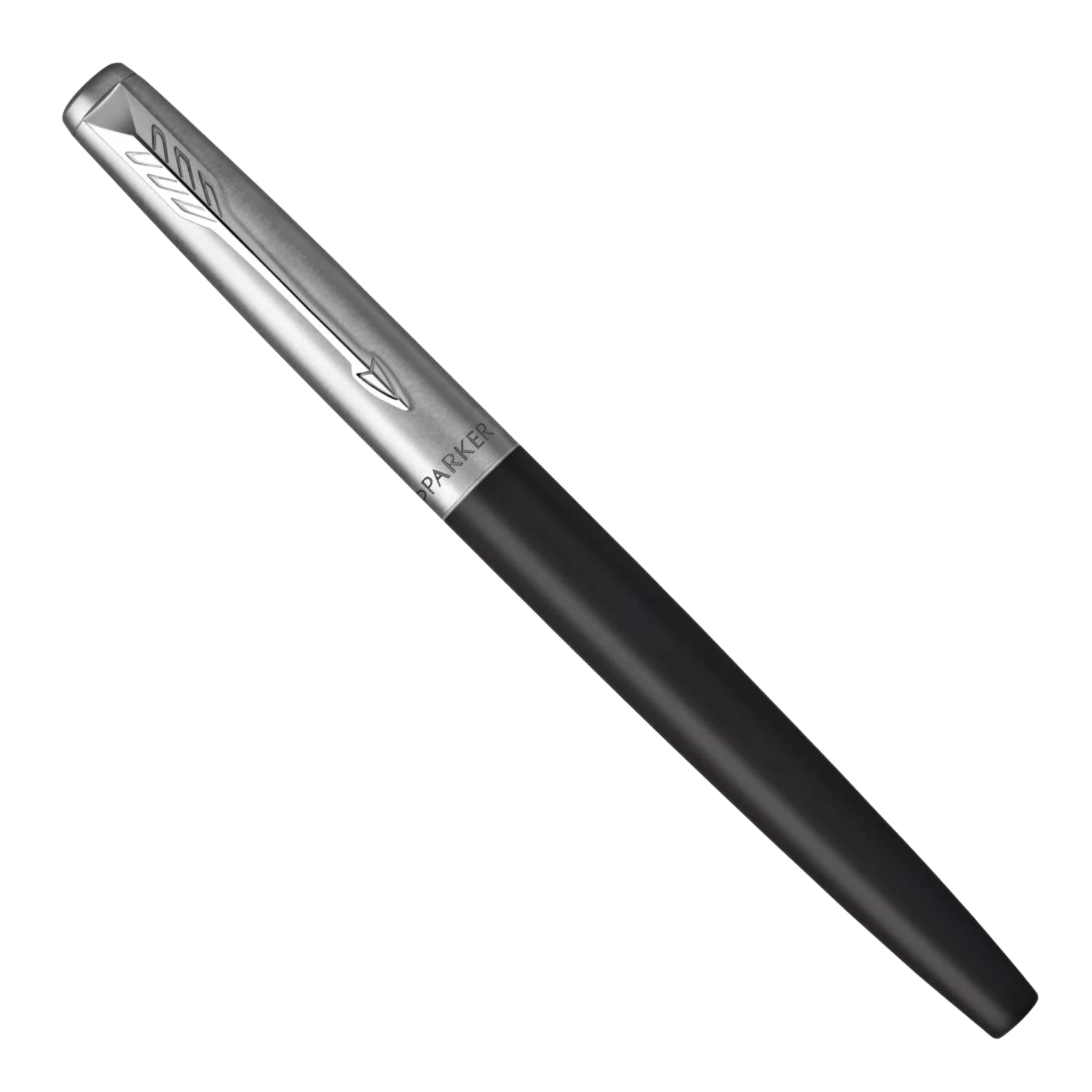 Parker Jotter Bond Street Black Chrome Trim Fountain Pen