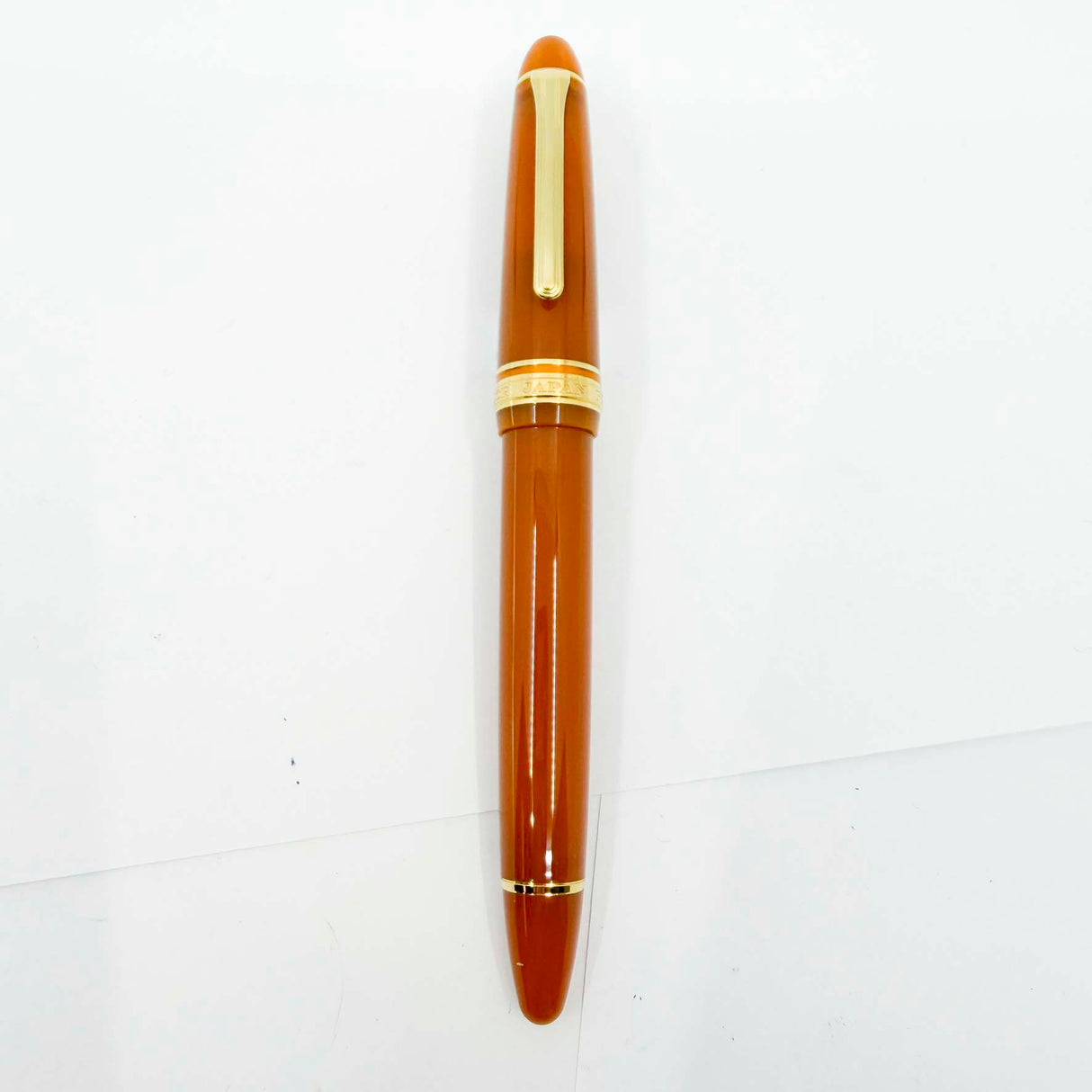 Sailor 1911L Large Butterscotch Limited Edition Fountain Pen (Only 100 of each Size Made-Fountain Pen Hospital Exclusive) - Broad 21kt Gold Nib