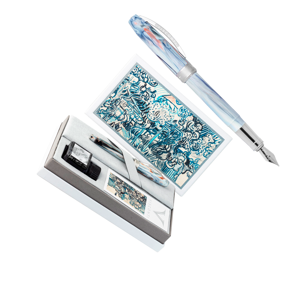 Visconti Van Gogh Impressionist Old Vineyard with Peasant Woman - Fountain Pen