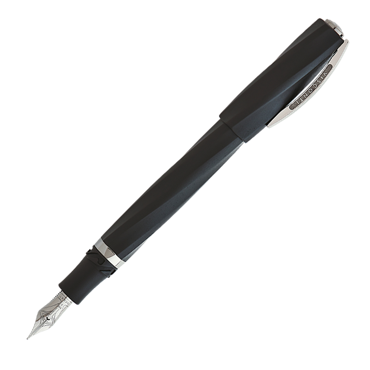 Visconti Divina Matte Black Matte Black - Fountain Pen