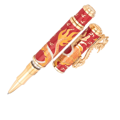 Visconti Year of the Dragon 2024 LE Red & Gold - Rollerball