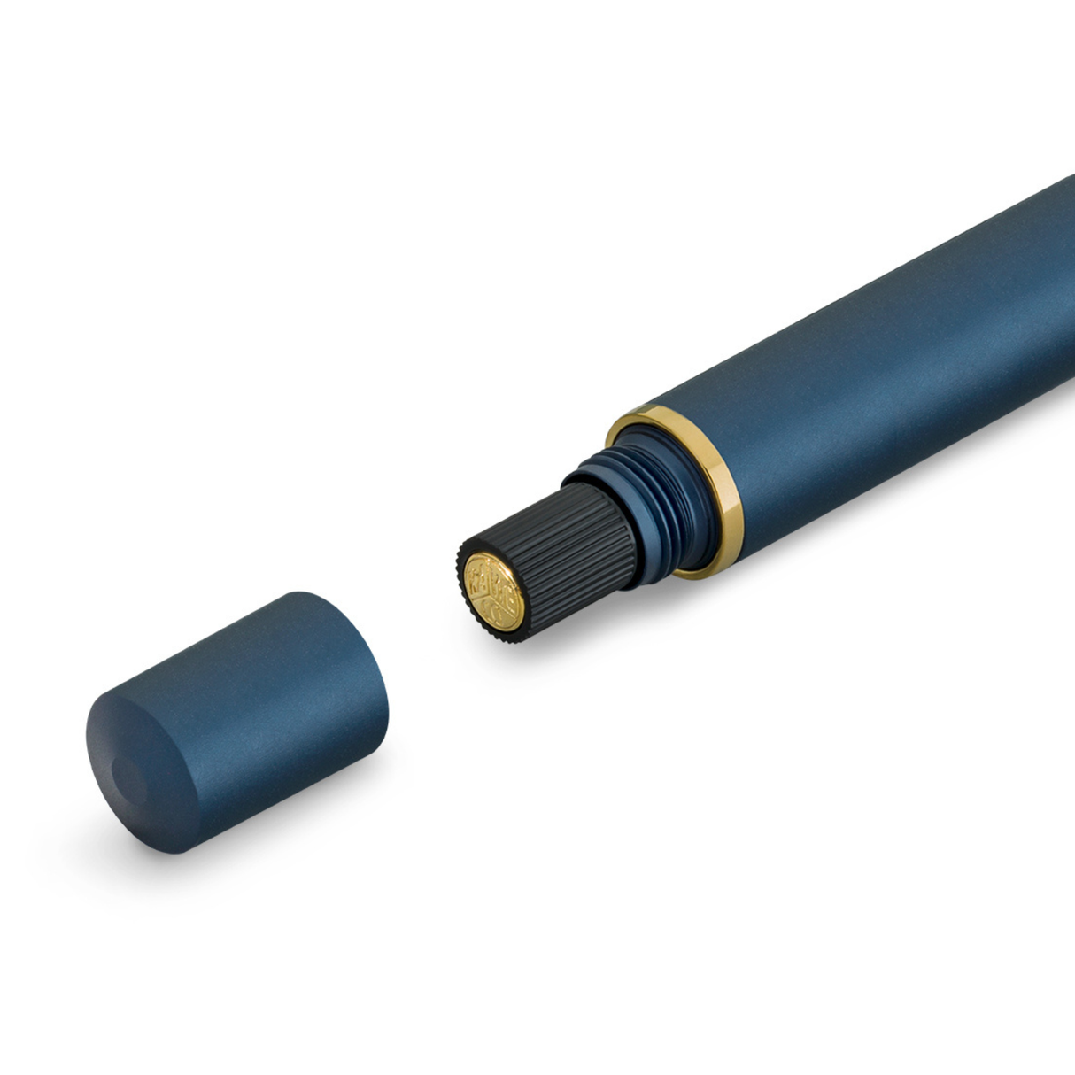 Kaweco PISTON SPORT AL Navy/Gold Fountain Pen Collection