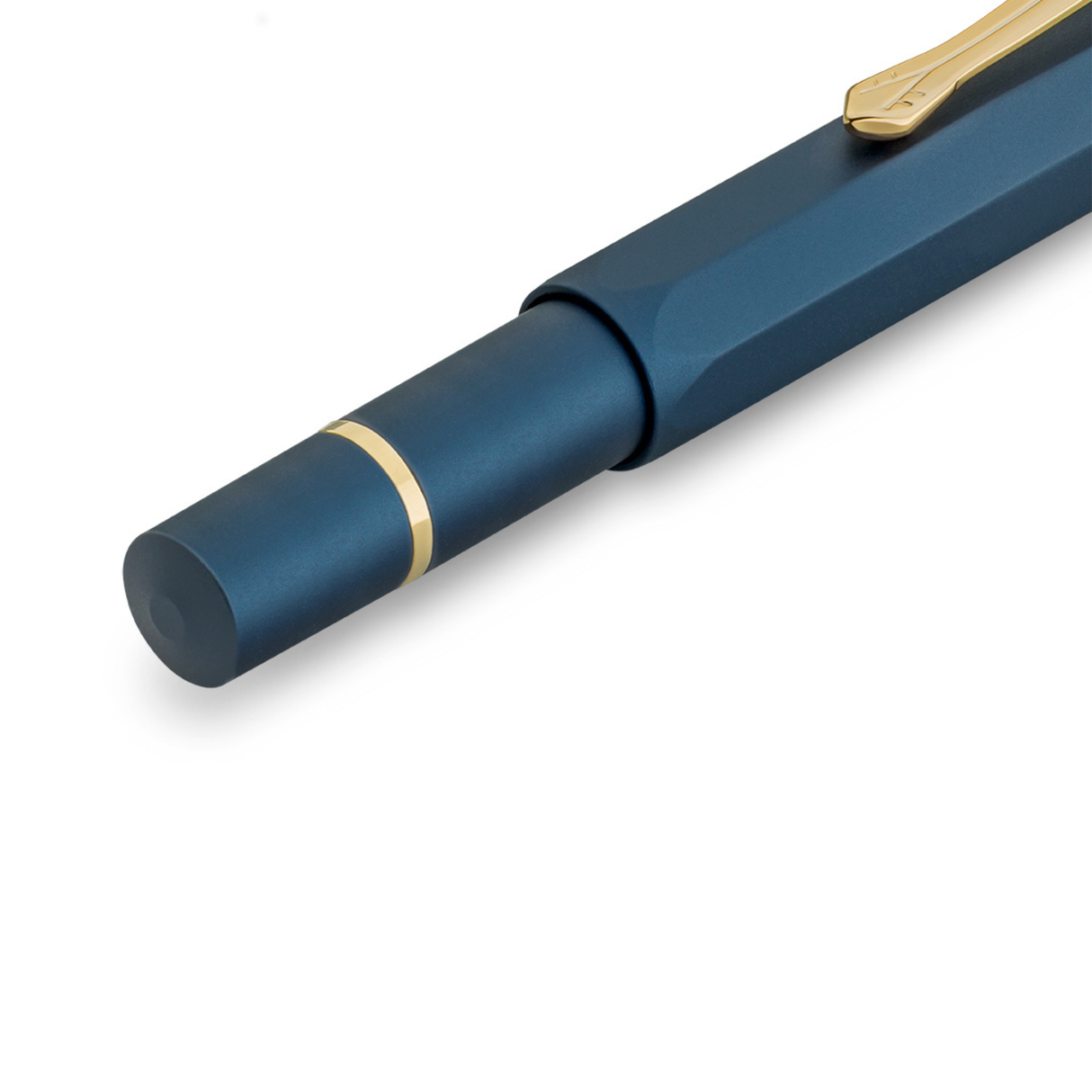 Kaweco PISTON SPORT AL Navy/Gold Fountain Pen Collection