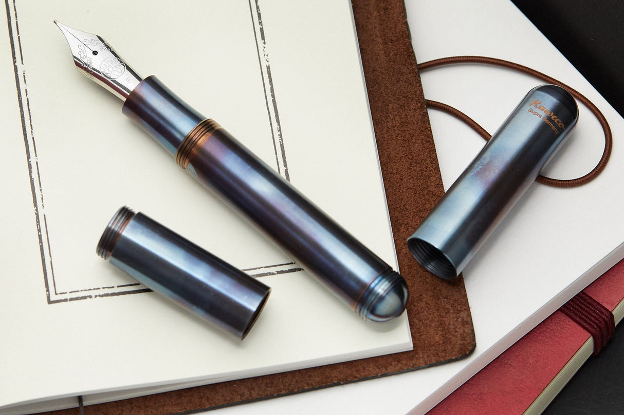 Kaweco Supra Fire Blue - Fountain Pen