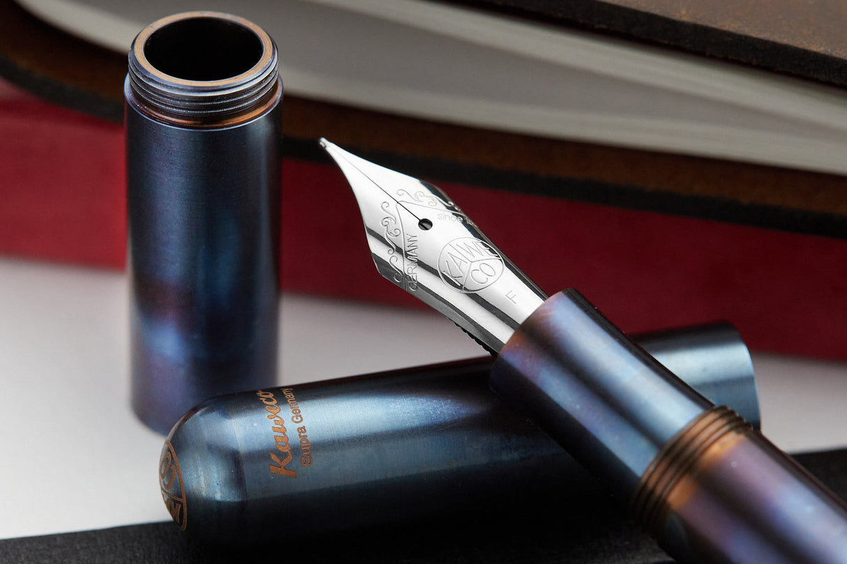 Kaweco Supra Fire Blue - Fountain Pen