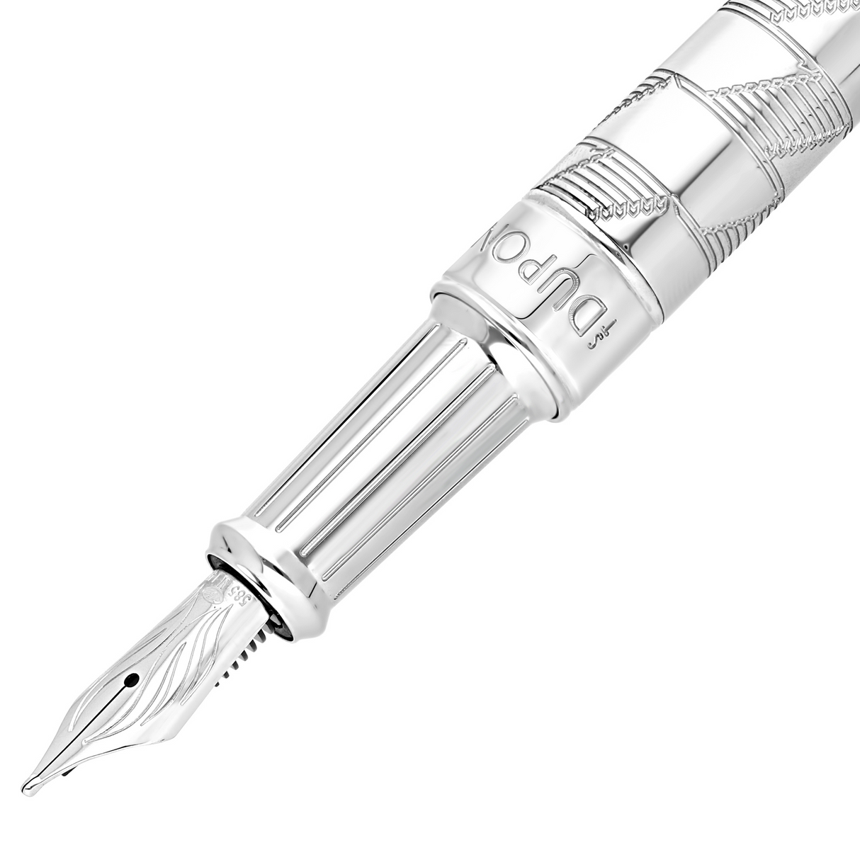 S.T. Dupont Monogram 1872 Eternity L Palladium Fountain Pen