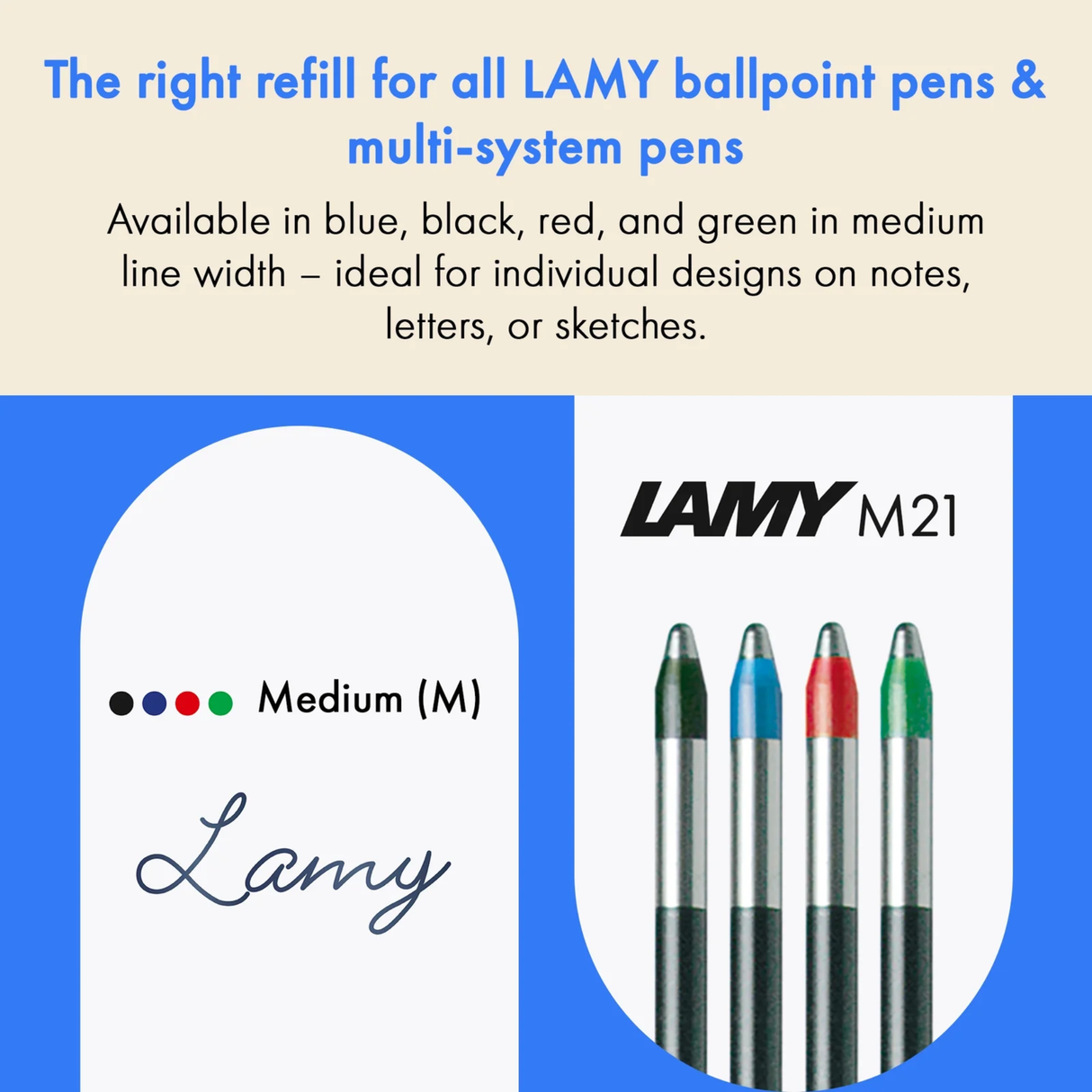 LAMY M 21 Ballpoint Refill