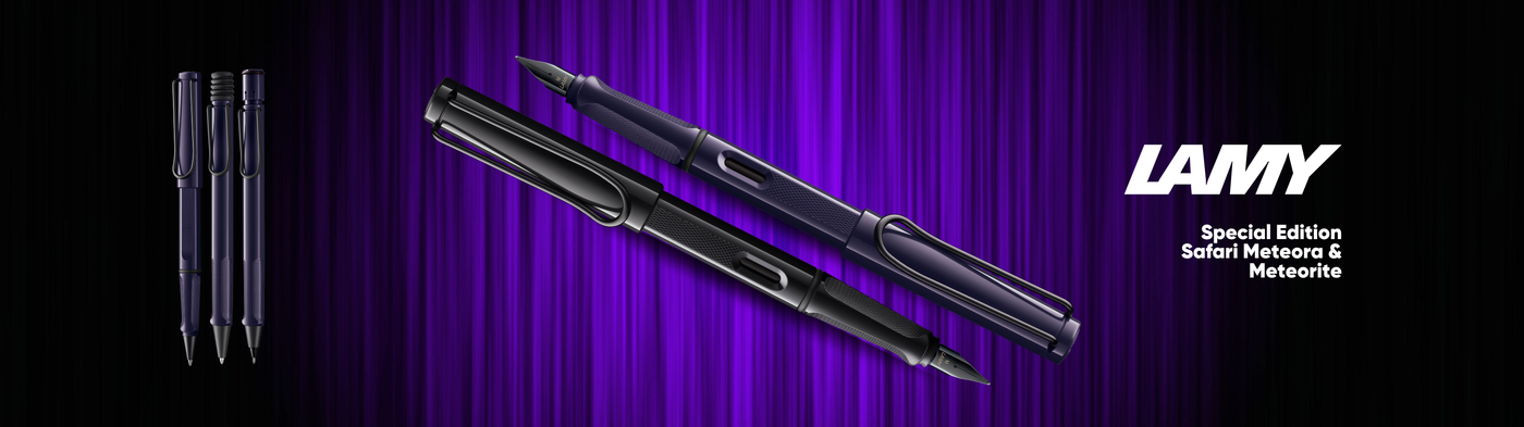 LAMY Safari Meteora & Meteorite Special Edition Collection
