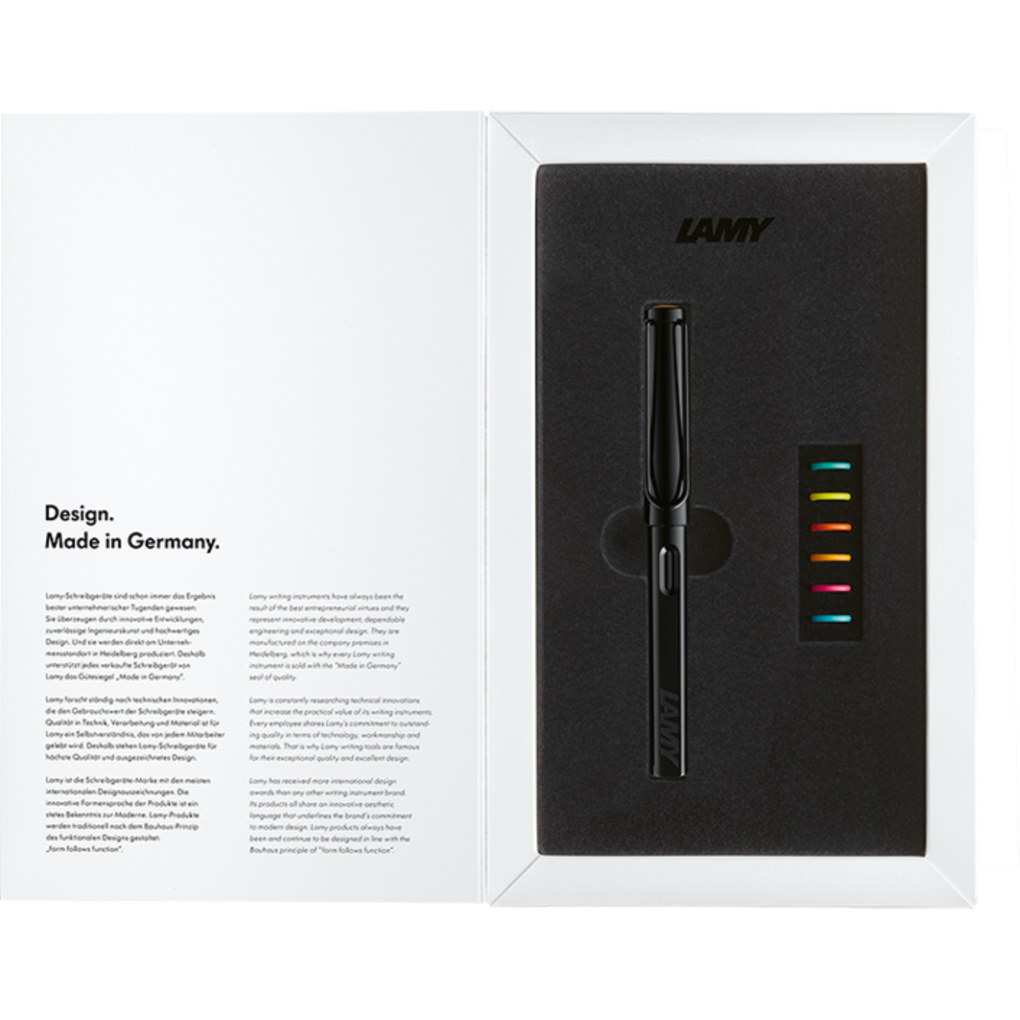 Lamy Safari Multi Fountain Pen Collection