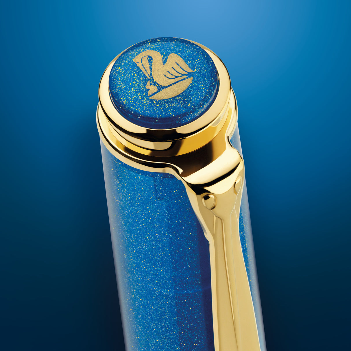 Pelikan M200 Golden Lapis Limited Edition - Fountain Pen