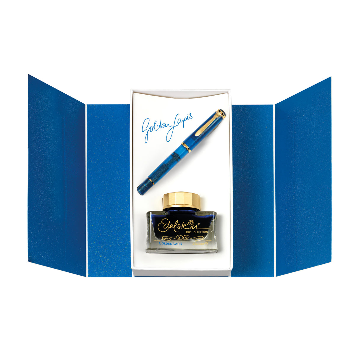 Pelikan M200 Golden Lapis Limited Edition - Fountain Pen