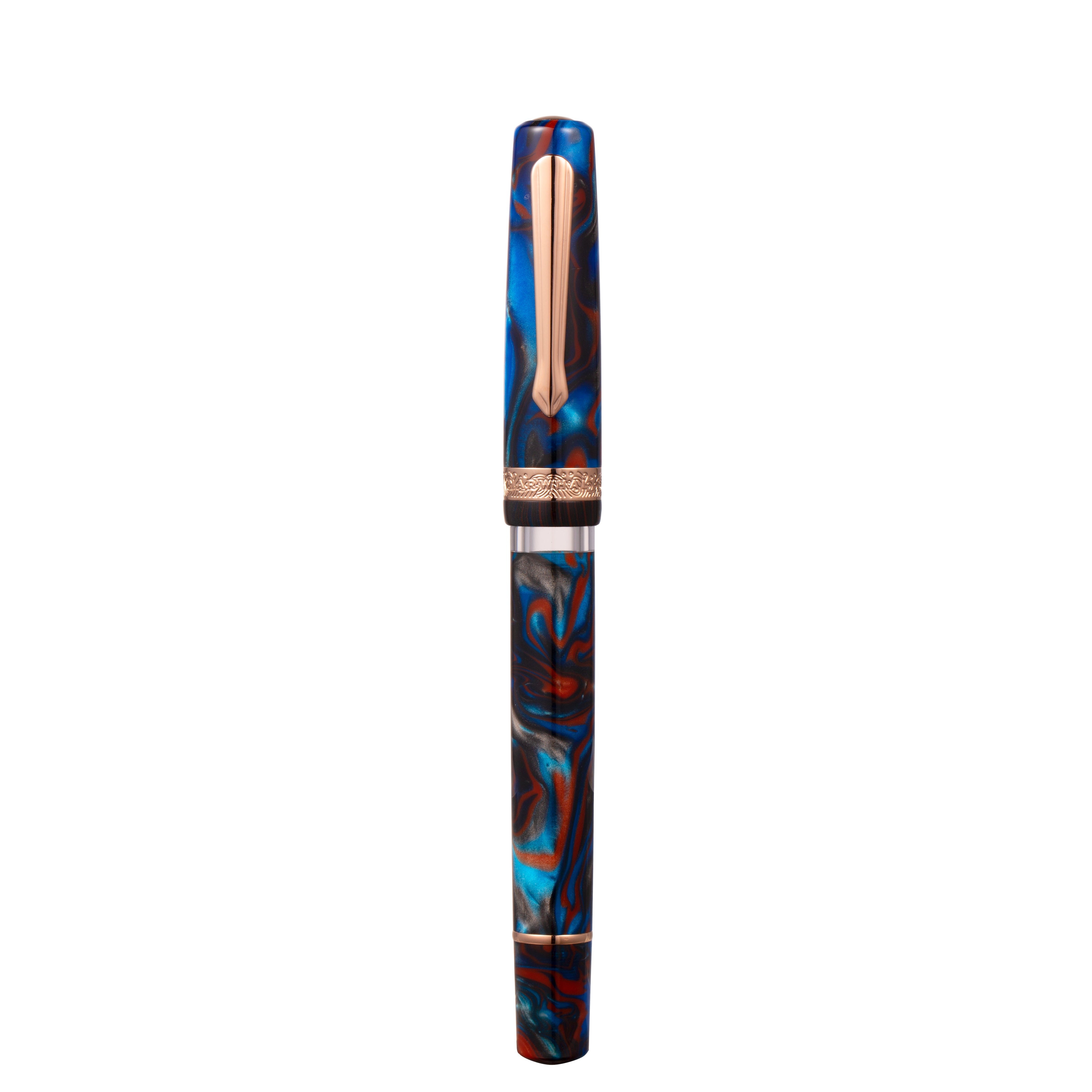 Nahvalur Schuylkill Dragonet Sapphire - Fountain Pen