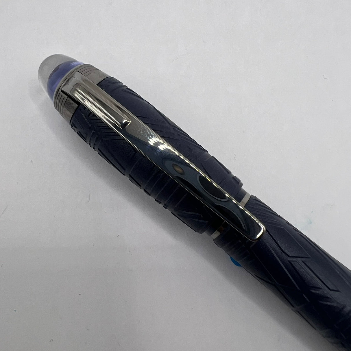 Montblanc Starwalker Space Blue Fountain Pen  - Medium 14kt Gold Nib