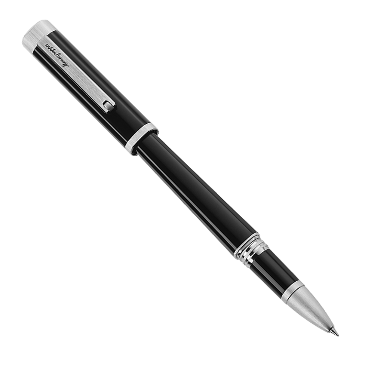 Montegrappa Quattro Black & Palladium - Rollerball