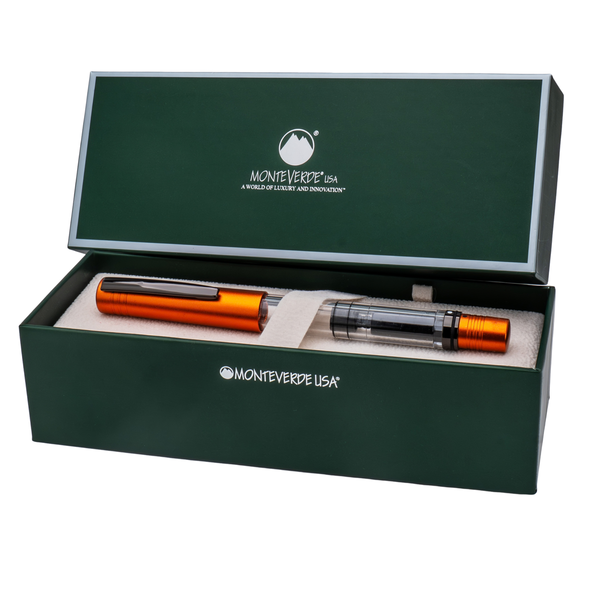 Monteverde MP1 Foxy Orange Fountain Pen Collection