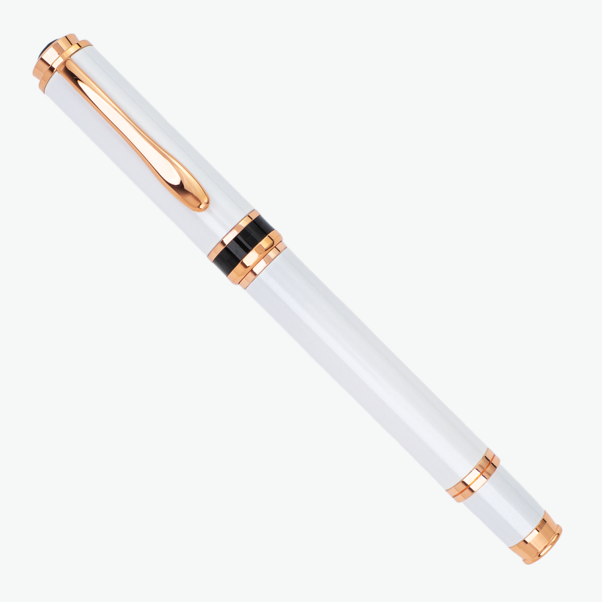 Monteverde USA Innova 2026 Color of The Year Cloud Dancer Fountain Pen Rosegold Trim Collection