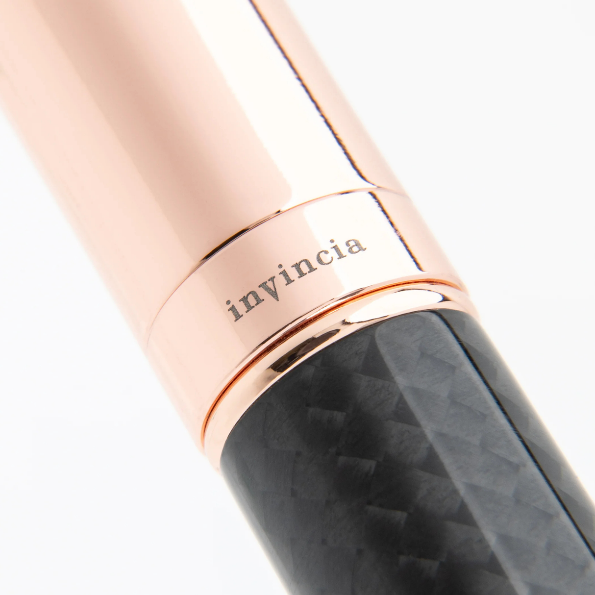 Monteverde USA Invincia Rose Gold Carbon Fiber Rollerball Collection