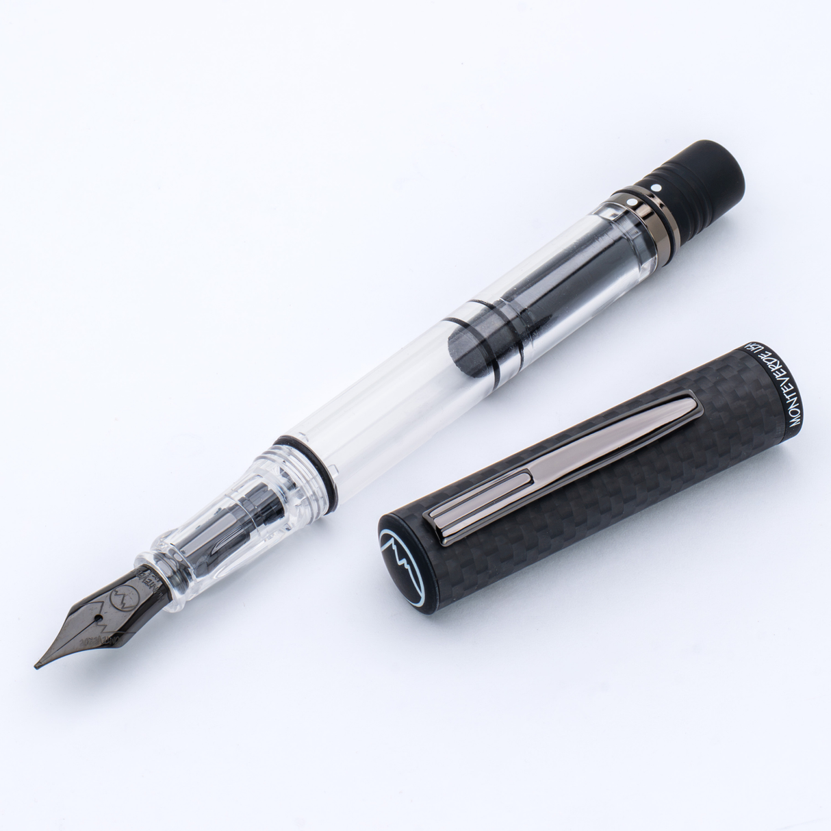 Monteverde USA Matte Carbon MP1 Fountain Pen Collection