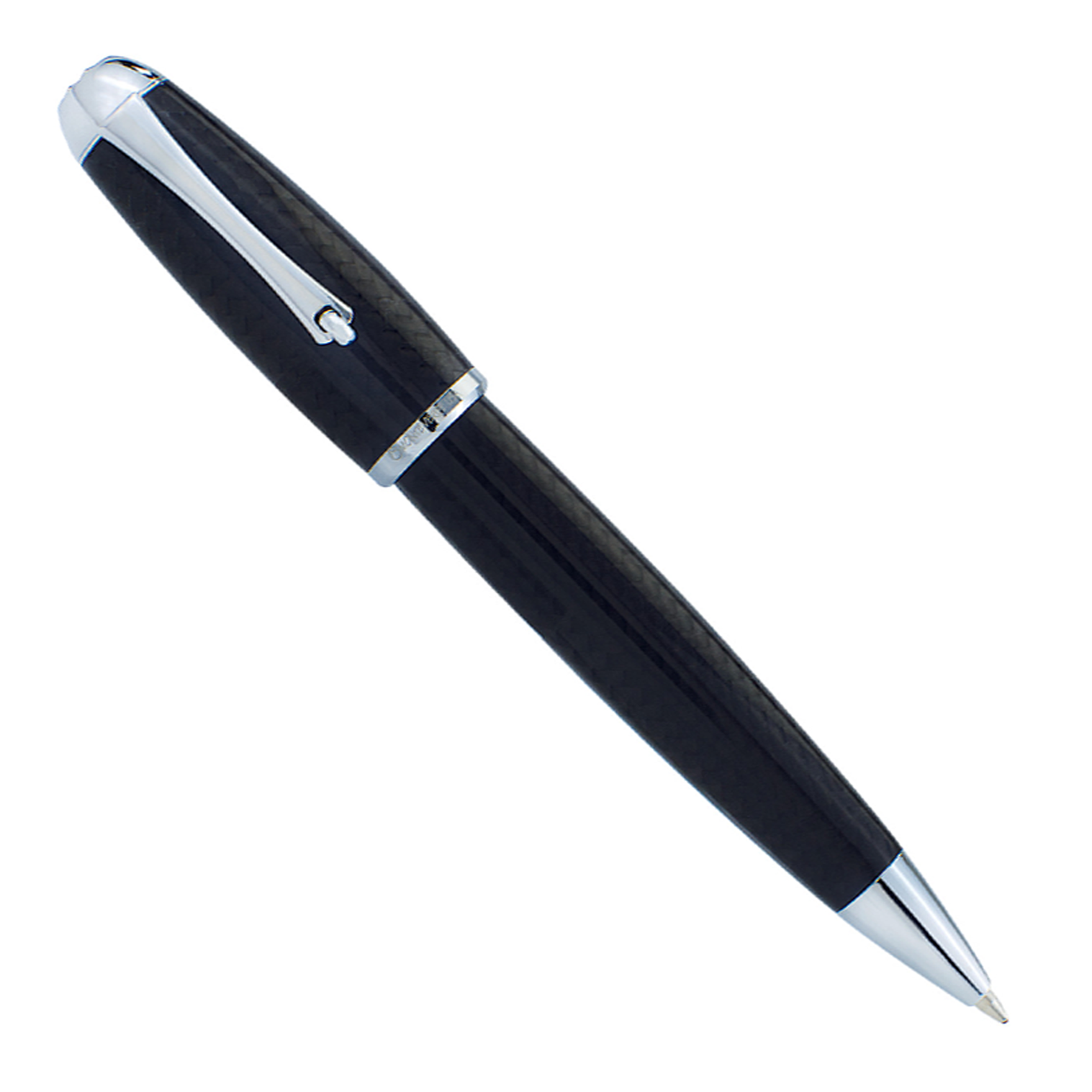 Monteverde Super Mega Carbon Fiber Chrome Trim - Ballpoint
