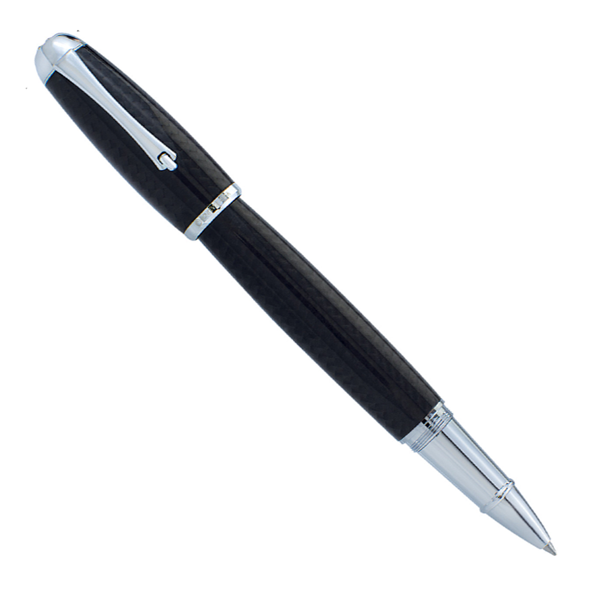 Monteverde Super Mega Carbon Fiber Chrome Trim - Rollerball