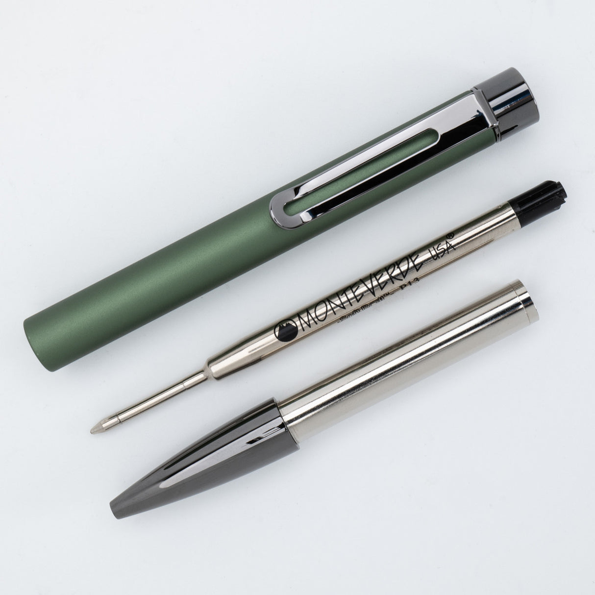 Monteverde USA® Ritma Anodized Green Ballpoint Pen