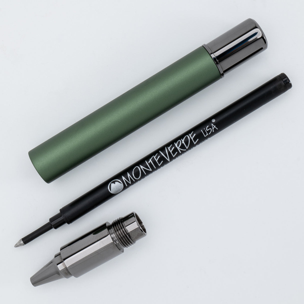 Monteverde USA® Ritma Anodized Green Rollerball Pen
