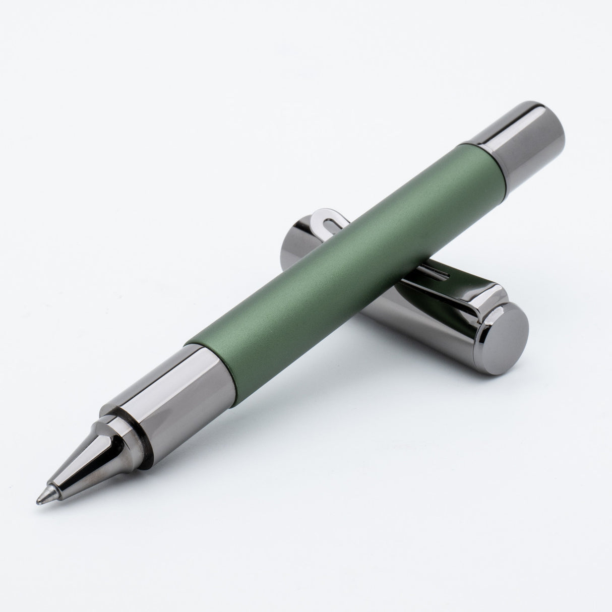 Monteverde USA® Ritma Anodized Green Rollerball Pen