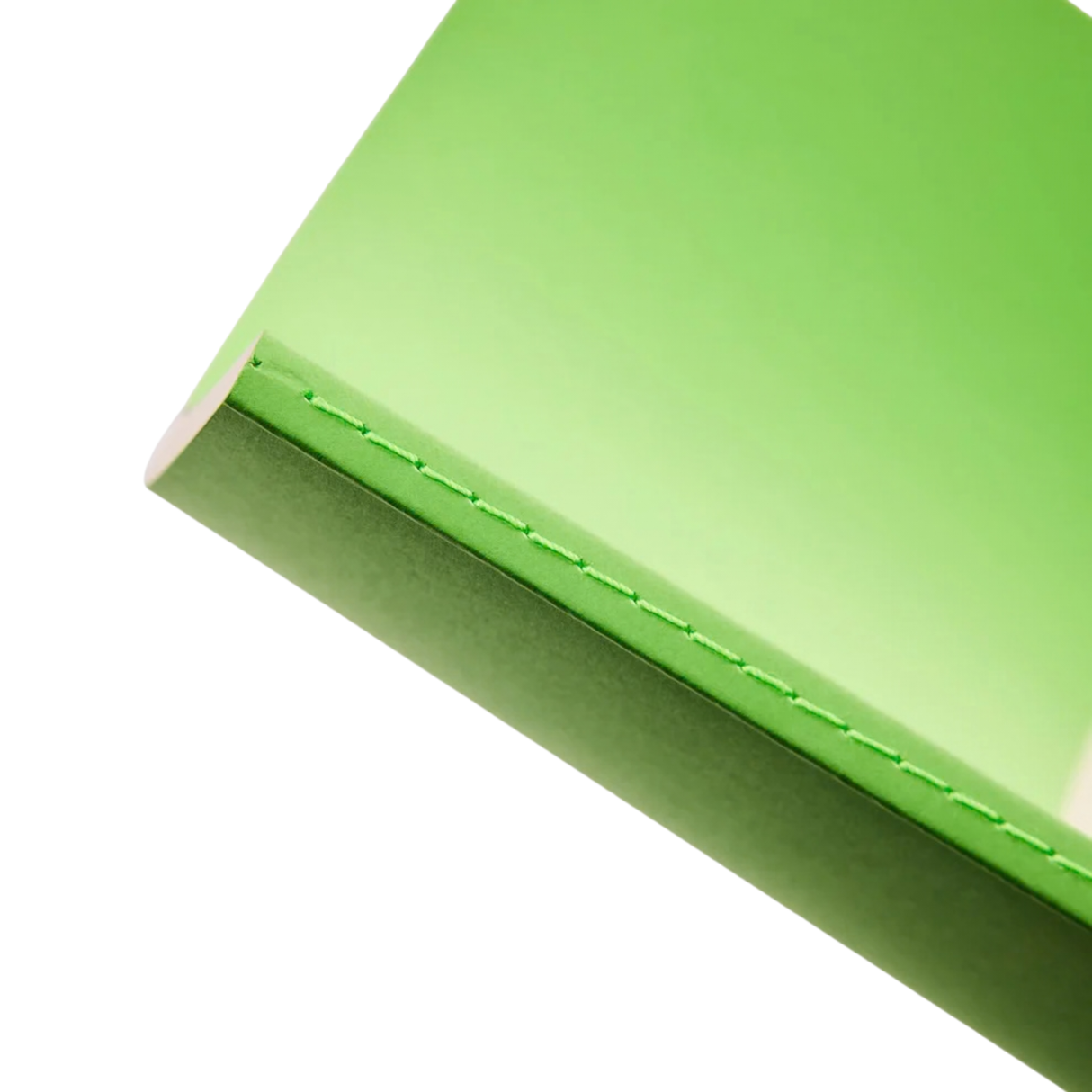 My Paperclip Neo Basic Center Thread Sewn Notebook 148 x 210 mm Ruled Collection NeonGreen