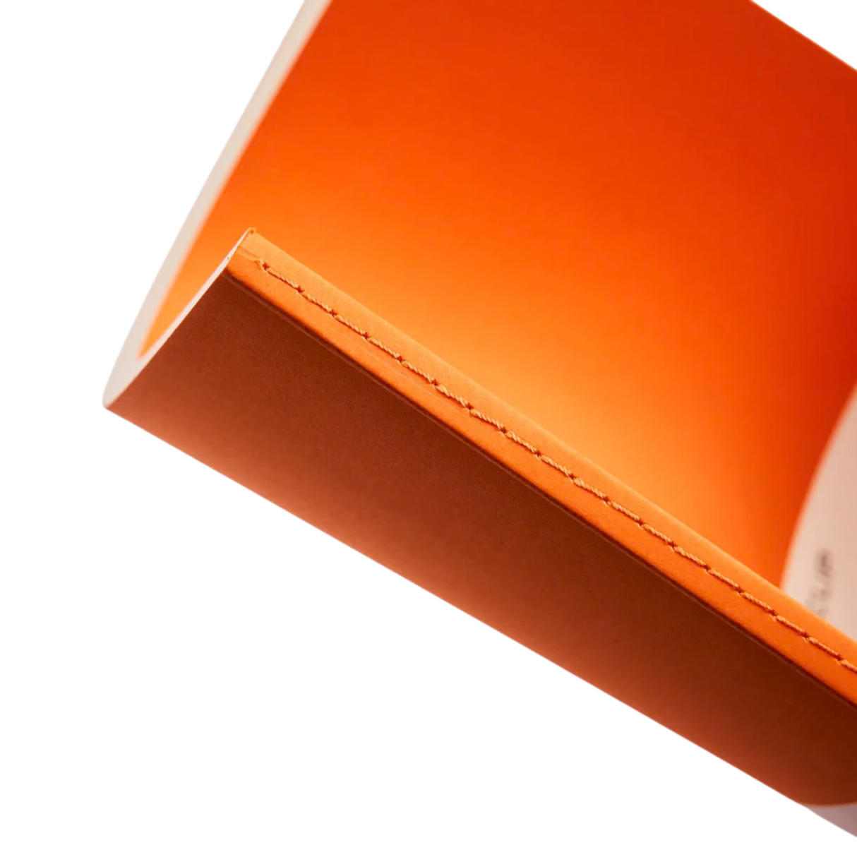 My Paperclip Neo Basic Center Thread Sewn Notebook 148 x 210 mm Ruled Collection Orange