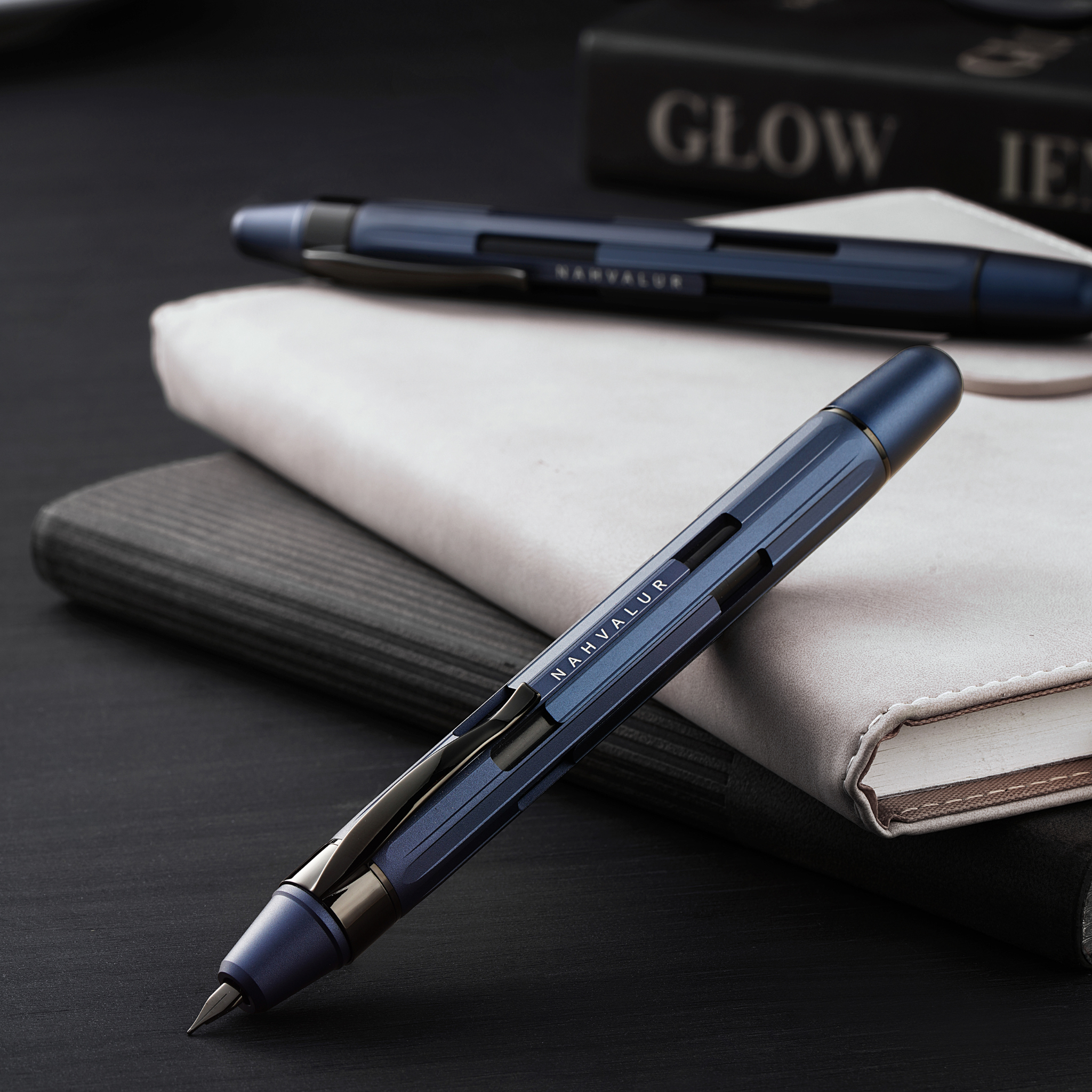 Nahvalur Eclipse Cobalt Black & Rose Gold Collection