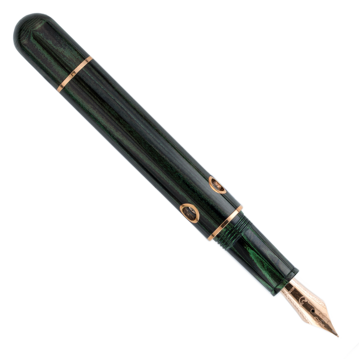 Nahvalur Nautilus Chelonia Green Fountain Pen Collection