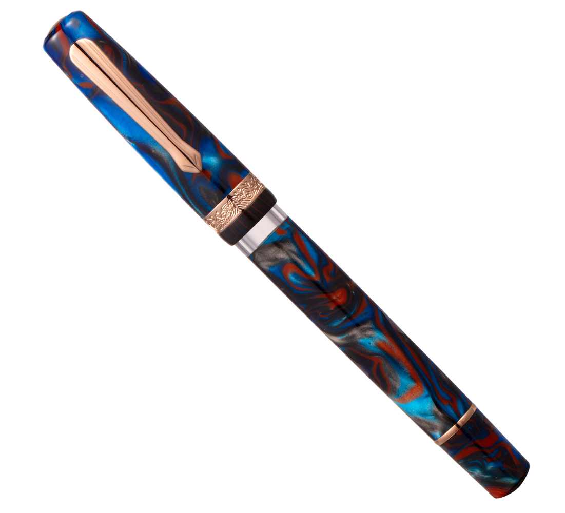 Nahvalur Schuylkill Dragonet Sapphire - Fountain Pen