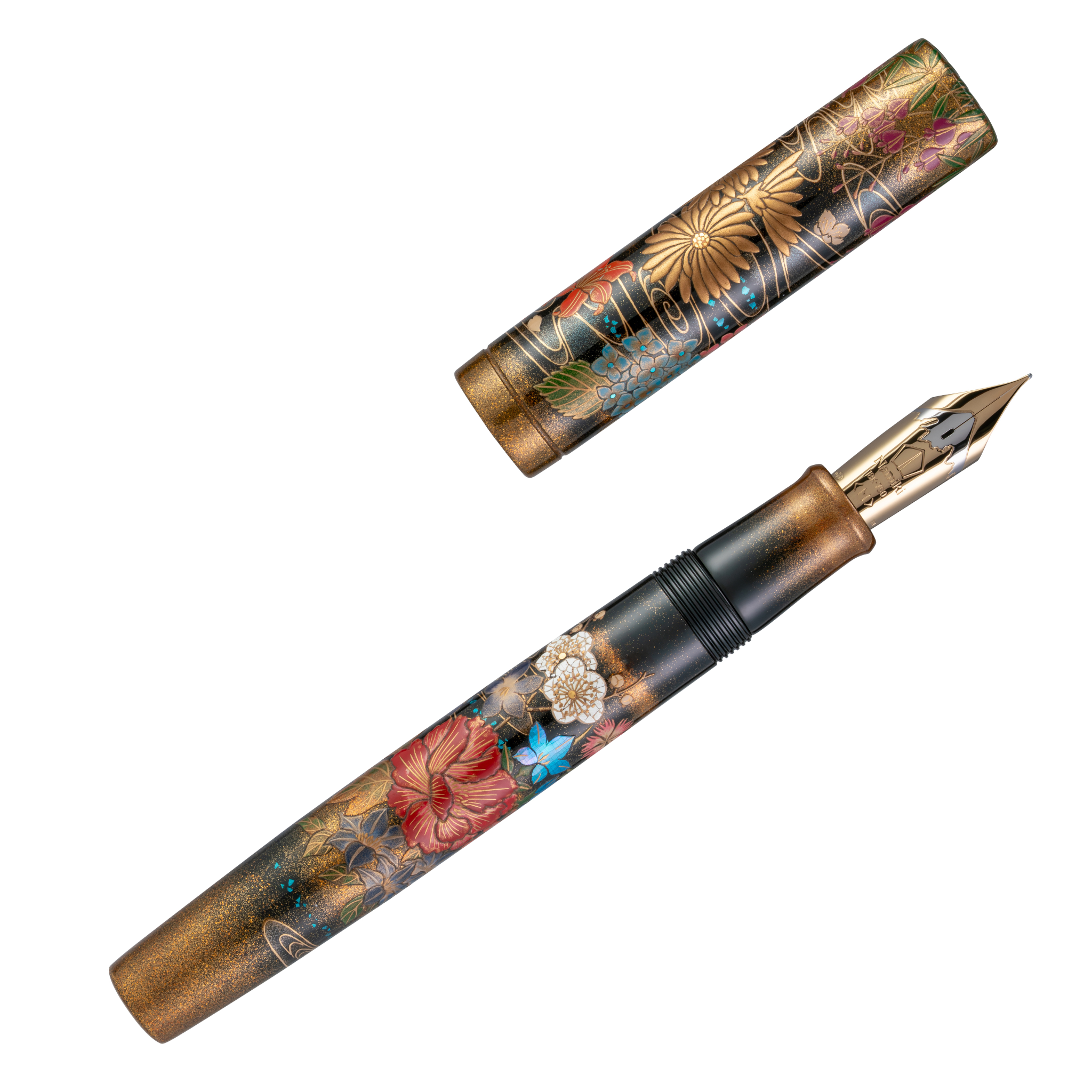 2025 Namiki Limited Edition Emperor “Blooming Flowers in Profusion” Fountain Pen Collection