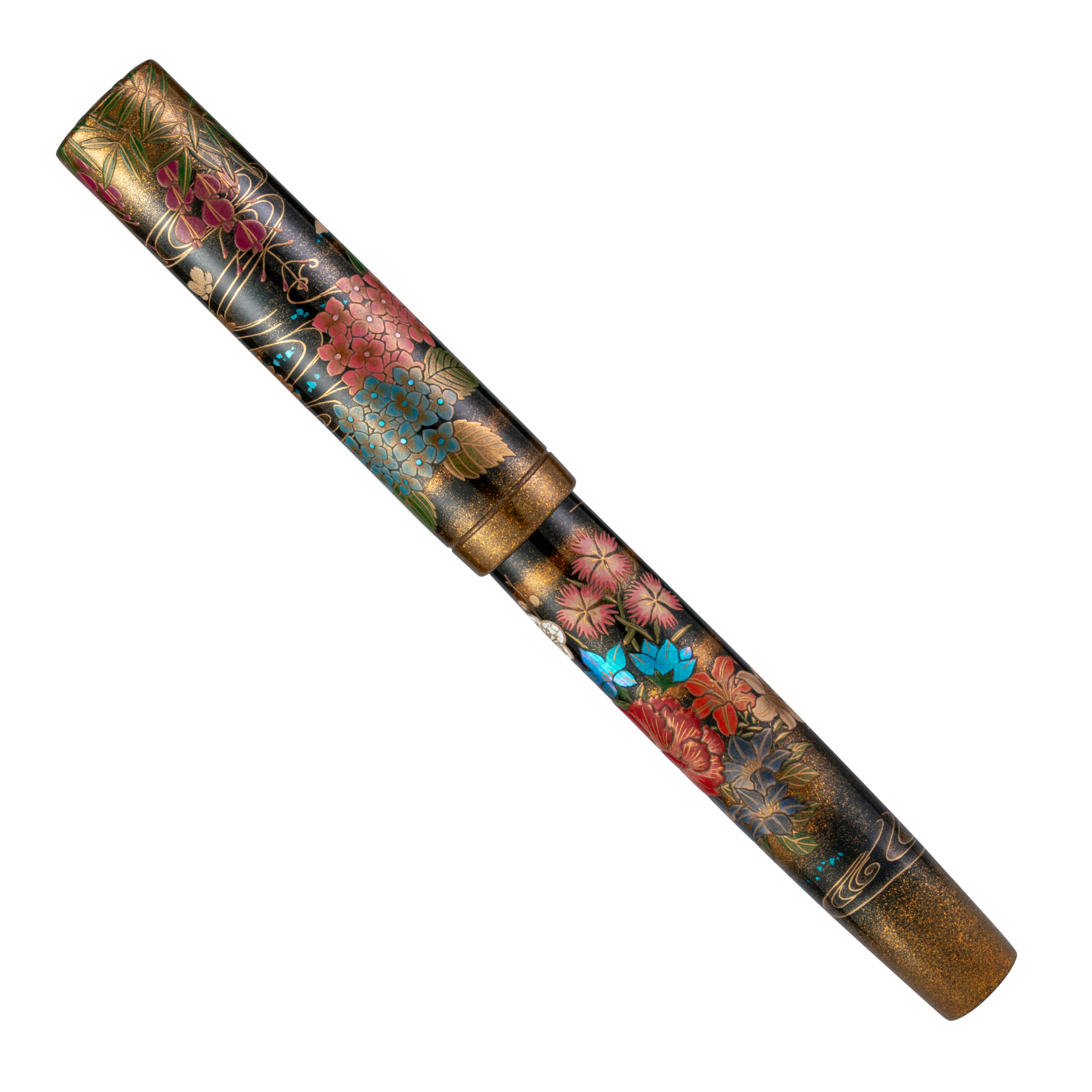 2025 Namiki Limited Edition Emperor “Blooming Flowers in Profusion” Fountain Pen Collection