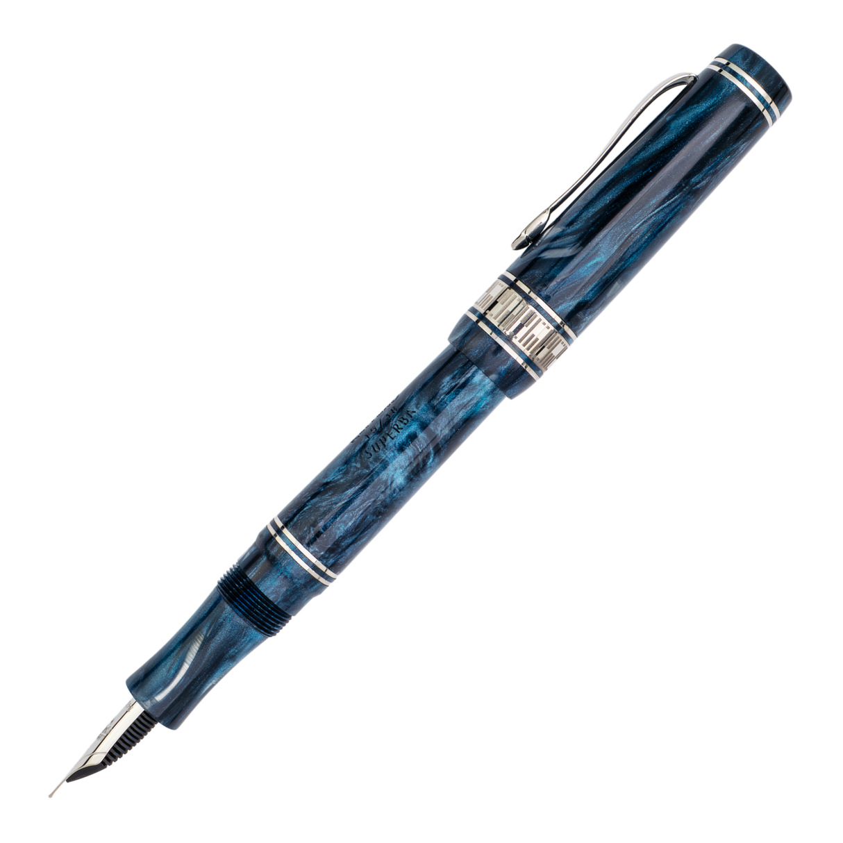 Nettuno Superba Blue Mamba LE Fountain Pen Collection
